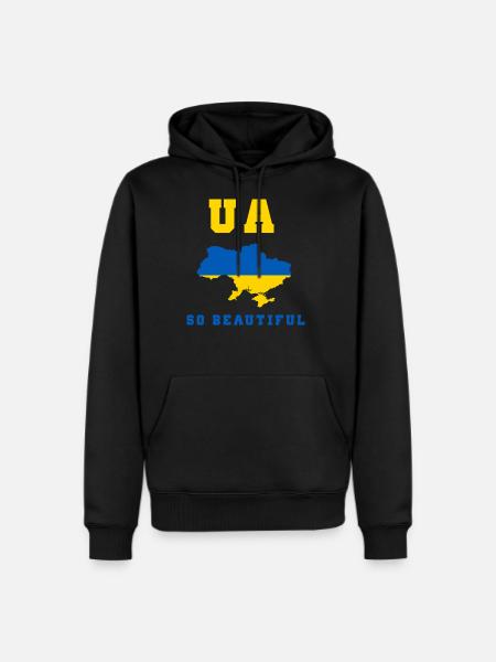 UA so beautiful - Men's Premium Hoodie - black