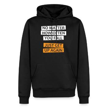 Entrepreneur funny - Men's Premium Hoodie - black - Front - Nico (187cm) & Julia (174cm)