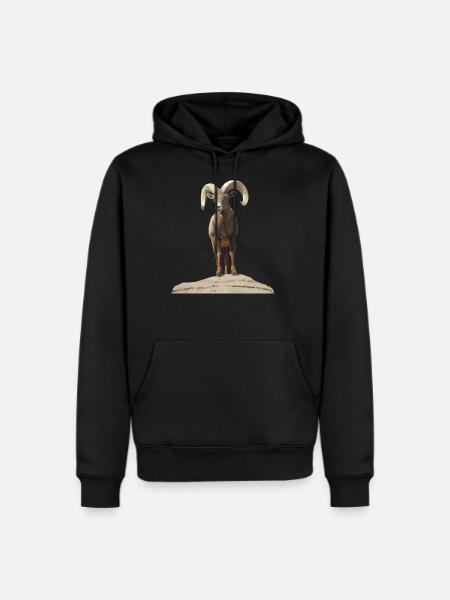 Bighorn - Men's Premium Hoodie - black