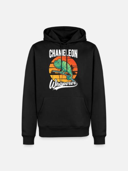 Chameleon Whisperer - Men's Premium Hoodie - black
