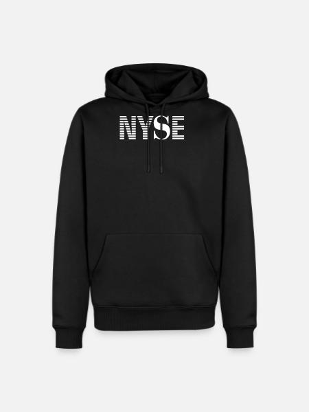 Nyse New York Stock Exchange - Men's Premium Hoodie - black