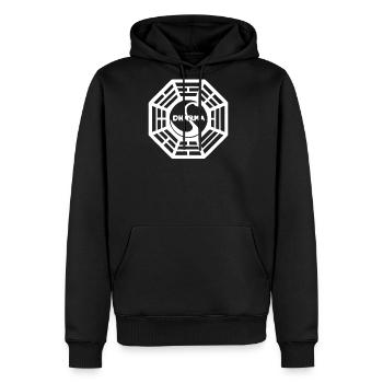 Dharma Initiative - Men's Premium Hoodie - black - Front - Nico (187cm) & Julia (174cm)