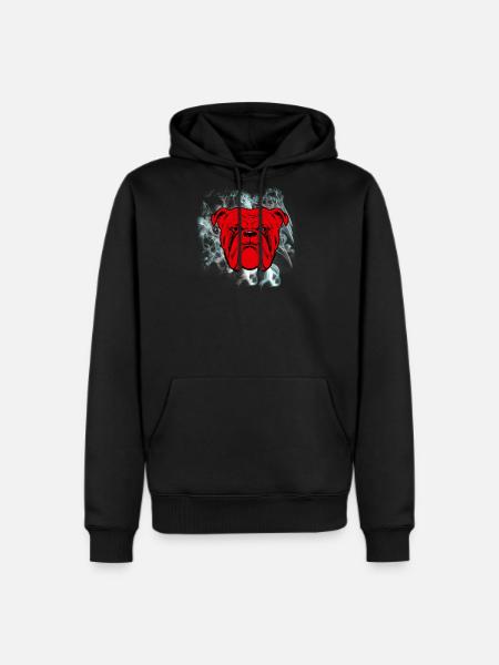 Red Dog Beer - Men's Premium Hoodie - black