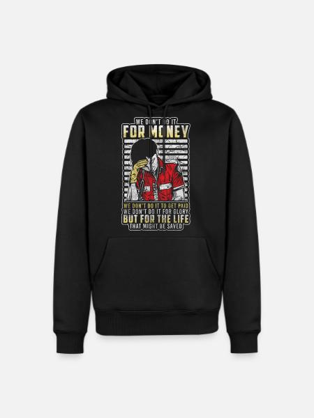 Paramedics Emergency Call Rescuer - Men's Premium Hoodie - black