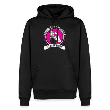 Exercise Physiologist - Men's Premium Hoodie - black - Front - Nico (187cm) & Julia (174cm)
