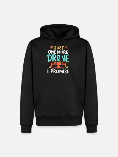 Drone Pilot Drone Racer - Men's Premium Hoodie - black