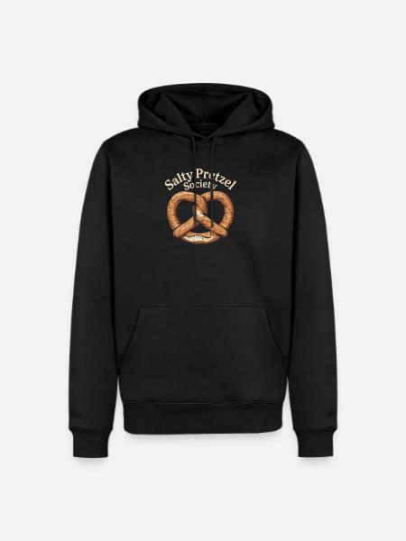 Salty Pretzel Society - Men's Premium Hoodie - black