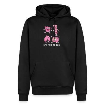 Speech Language Pathologist - Men's Premium Hoodie - black - Front - Nico (187cm) & Julia (174cm)