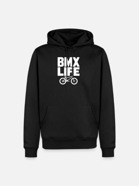 BMX Life - Men's Premium Hoodie - black