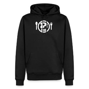 A Breakfast Meal - Men's Premium Hoodie - black - Front - Nico (187cm) & Julia (174cm)