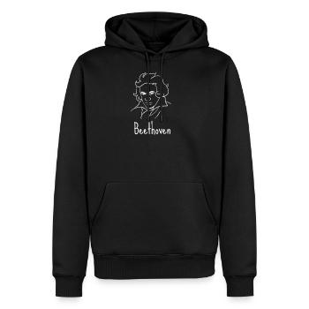 Beethoven - German Classical Music Composer - Men's Premium Hoodie - black - Front - Nico (187cm) & Julia (174cm)