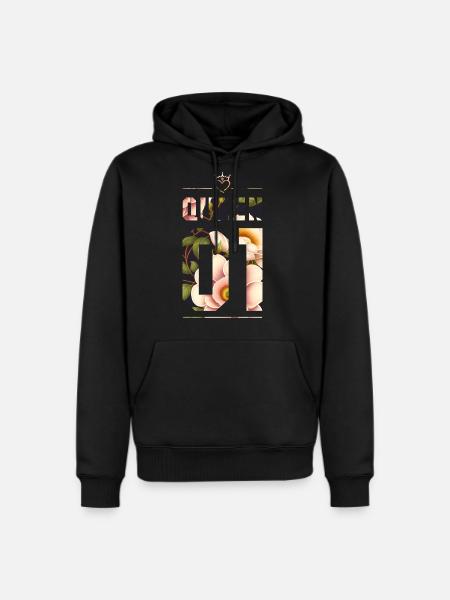 KING AND QUEEN - Men's Premium Hoodie - black
