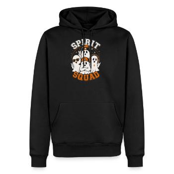 T-shirt de l’équipe Esprit - Molleton à capuche Premium pour homme - noir - Devant - Nico (187cm) & Julia (174cm)