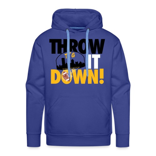 Throw it Down! (Turnover Dunk) - Men's Premium Hoodie