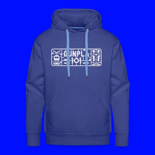 Gunpla 101 Men's T-shirt — Zeta Blue - Men's Premium Hoodie