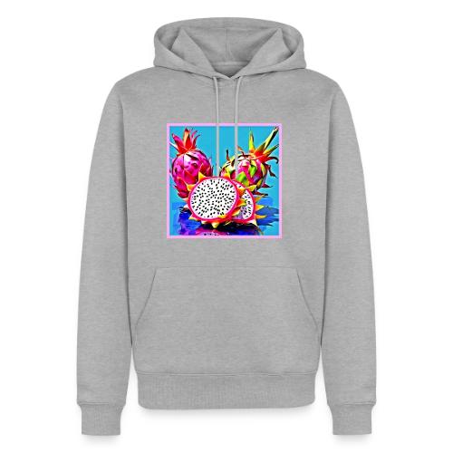 Exotic Dragon Fruit Art - Men's Premium Hoodie