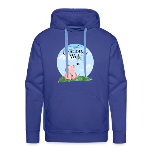 Charlotte's Web (White Text) - Men's Premium Hoodie