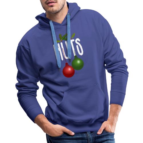 Chest Nuts Matching Chestnuts Funny Christmas - Men's Premium Hoodie