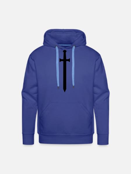 sword - Men's Premium Hoodie - royal blue