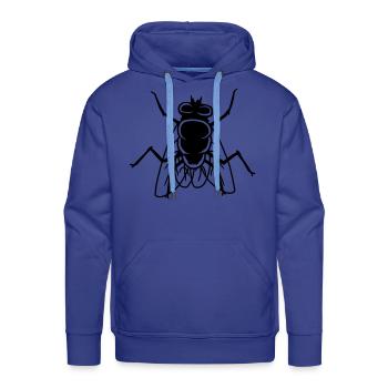 house fly small house - Men's Premium Hoodie - royal blue - Front - Liam (192cm)