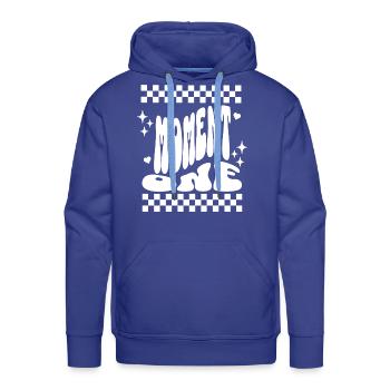 Mommy and Me Moment One - Men's Premium Hoodie - royal blue - Front - Liam (192cm)