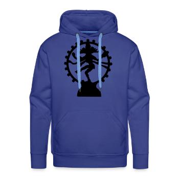 Shiva - Men's Premium Hoodie - royal blue - Front - Liam (192cm)