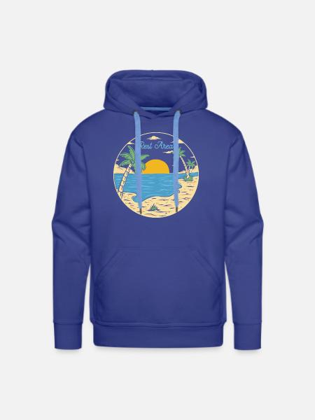 Rest Area - Men's Premium Hoodie - royal blue