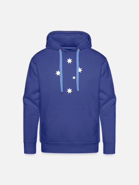 Southern Cross - Men's Premium Hoodie - royal blue