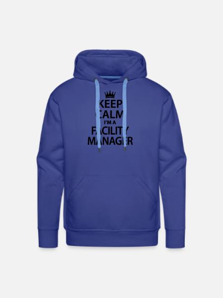 Facility Manager - Men's Premium Hoodie - royal blue