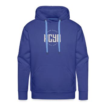 HCYA WC - Men's Premium Hoodie - royal blue - Front - Liam (192cm)