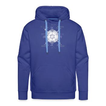 Jupiter Wealth Talisman 2 - Men's Premium Hoodie - royal blue - Front - Liam (192cm)