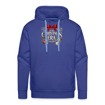 In My Christmas Era - Men's Premium Hoodie - royal blue - Front - Liam (192cm)