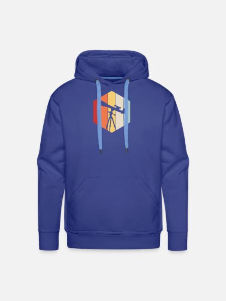 Astrophotography Telescope - Men's Premium Hoodie - royal blue