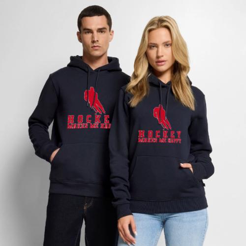 Hockey makes me happy - Men's Premium Hoodie