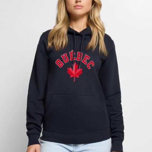 Quebec with maple leaf - Men's Premium Hoodie
