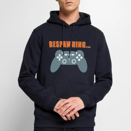 Respawning Gamer Controller Design - Men's Premium Hoodie