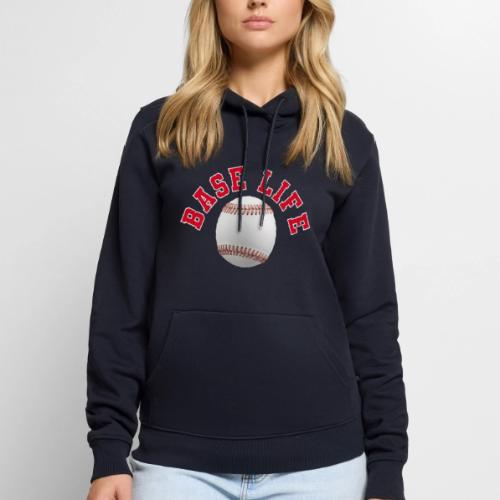 Baseball: Base Life Vibes - Men's Premium Hoodie