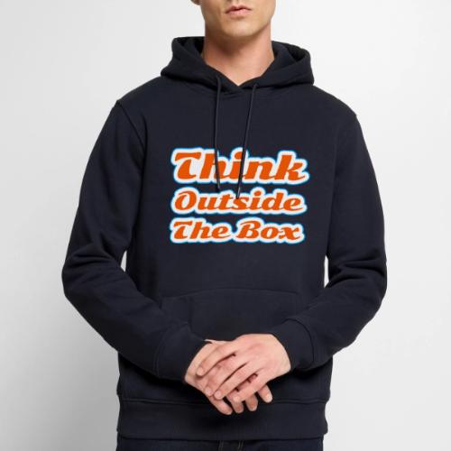 Think Outside the Box — Creative Mindset Script - Men's Premium Hoodie