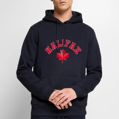 Halifax with maple leaf - Men's Premium Hoodie
