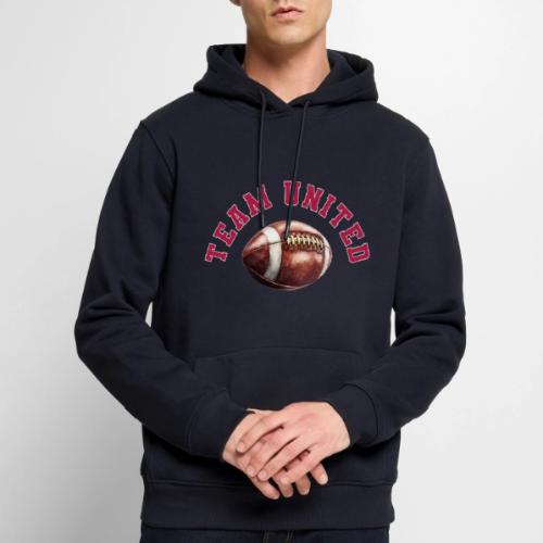 Team United American Football Design - Men's Premium Hoodie