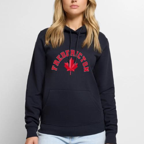 Fredericton with maple leaf - Men's Premium Hoodie