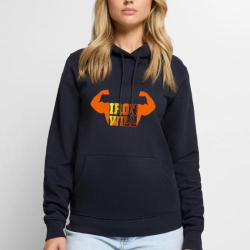 Bodybuilding: Iron Will Power - Men's Premium Hoodie