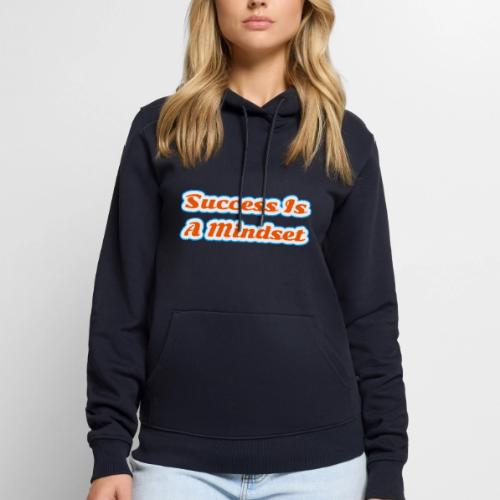 Success Is a Mindset — Motivational Glow Script - Men's Premium Hoodie