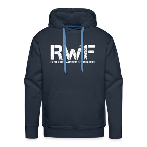 RWF White - Men's Premium Hoodie