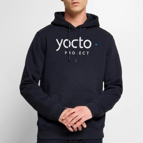 Yocto Project Logo (white) - Men's Premium Hoodie