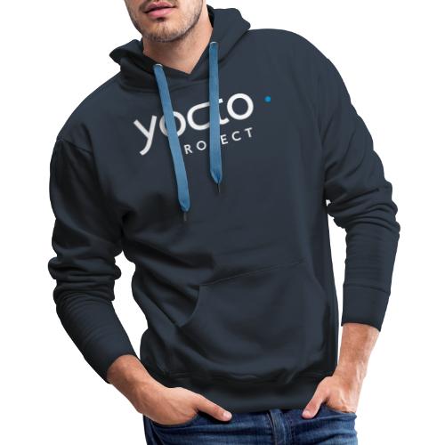 Yocto Project Logo (white) - Men's Premium Hoodie