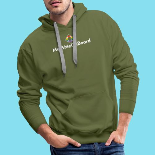 MMOB_logo_vert_whitetype - Men's Premium Hoodie