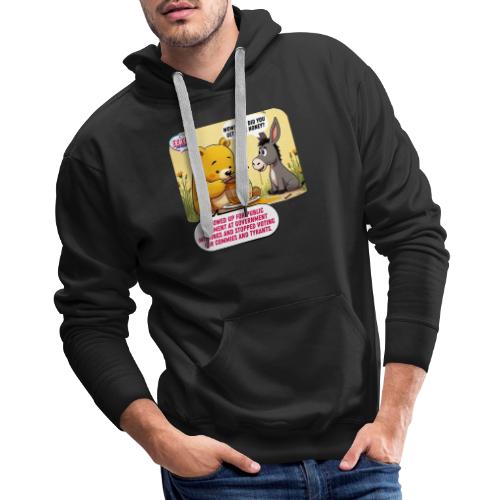 Honey Bear - Fire Tyrants - Men's Premium Hoodie