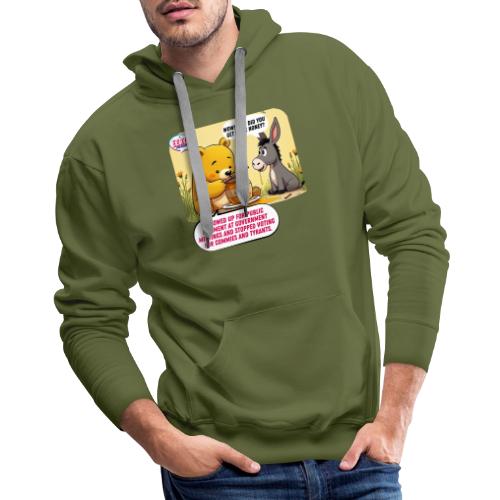Honey Bear - Fire Tyrants - Men's Premium Hoodie