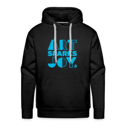Art Sparks Joy (AOEU Blue) - Men's Premium Hoodie